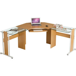 Dempsie Corner Desk - Oak