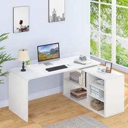 Ravelo Reversible Office Desk – White