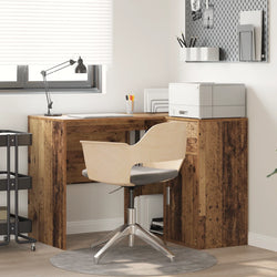Bentley Corner Desk - Old Wood