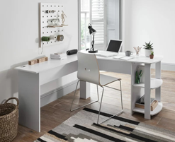White Corner Desks