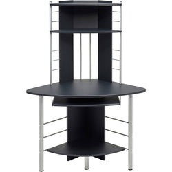 Jair Corner Desk for Home Office – Graphite Black
