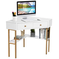 Eliott Corner Desk for Home Office – White