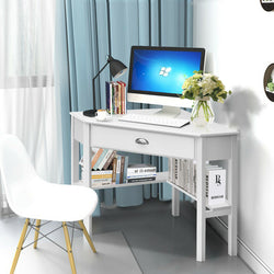 Coston Corner Desk for Home Office – White