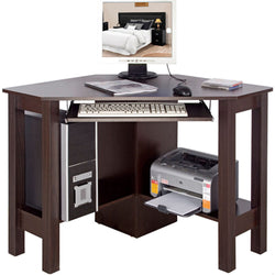 Bik Corner Desk for Home Office – Walnut
