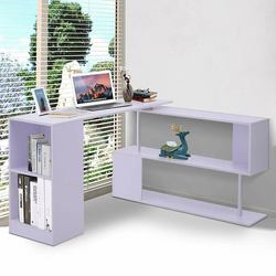 Clairmont L-Shaped Corner Desk for Home Office - White