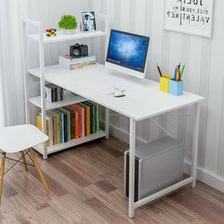 Telford Corner Desk for Home Office - White Willow