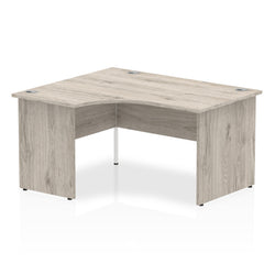 Pearson Left Hand Computer Desk For Office - Grey