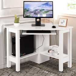 Reese Corner Desk For Home Office - White